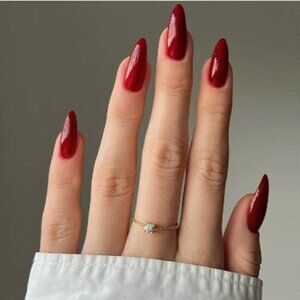 Beautiful press-on or glue-on nails.